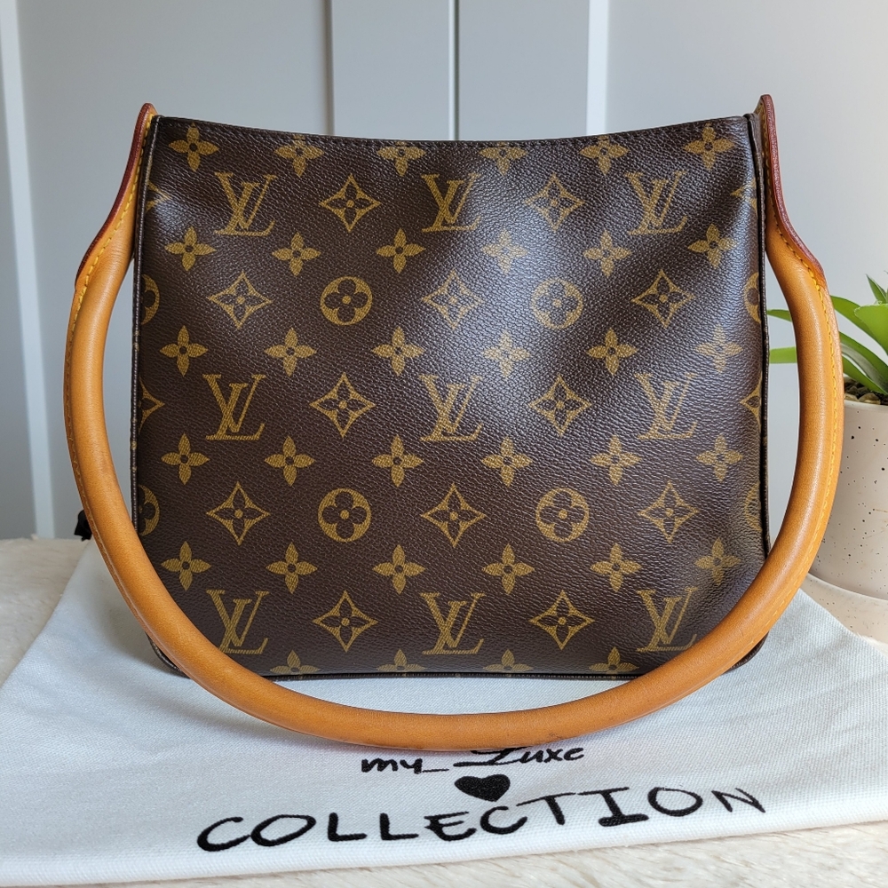 💕DISCONTINUED Louis Vuitton Looping MM Shoulder Bag Monogram